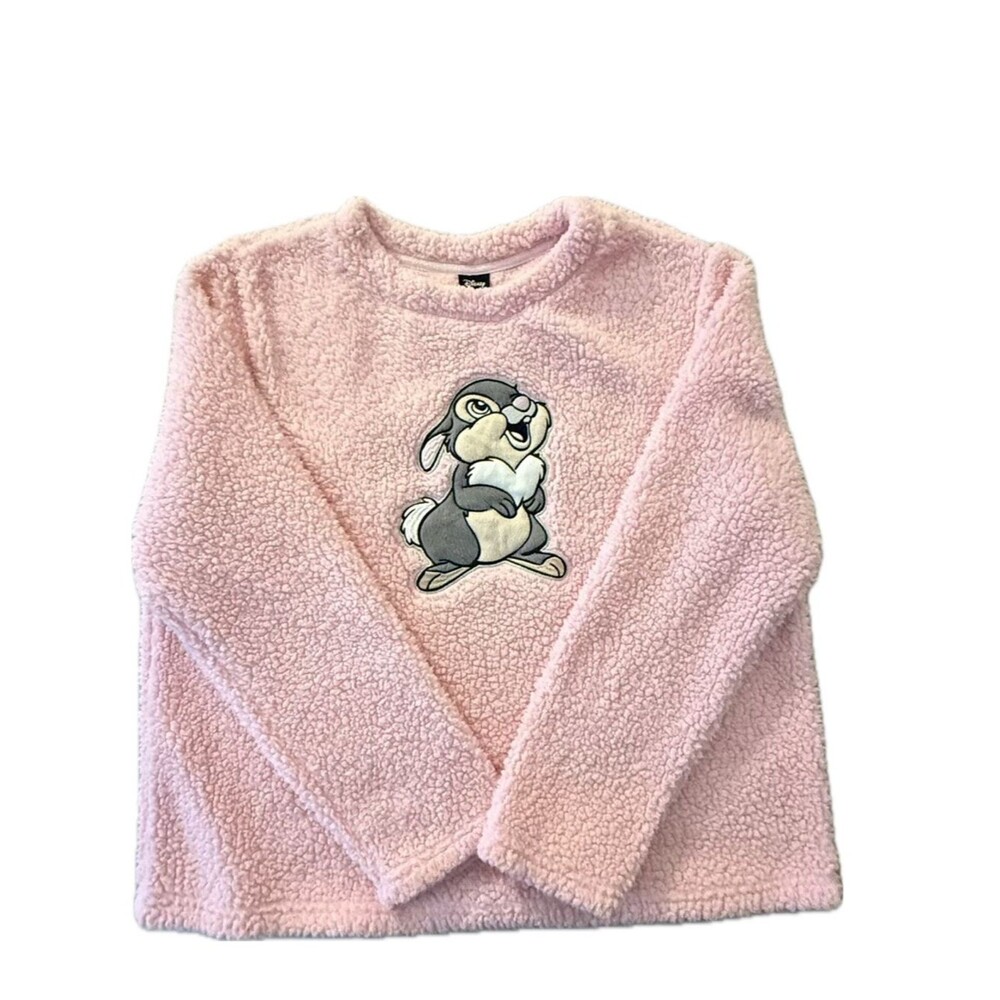 Disney Pink Faux Fur Sleepwear Pullover
